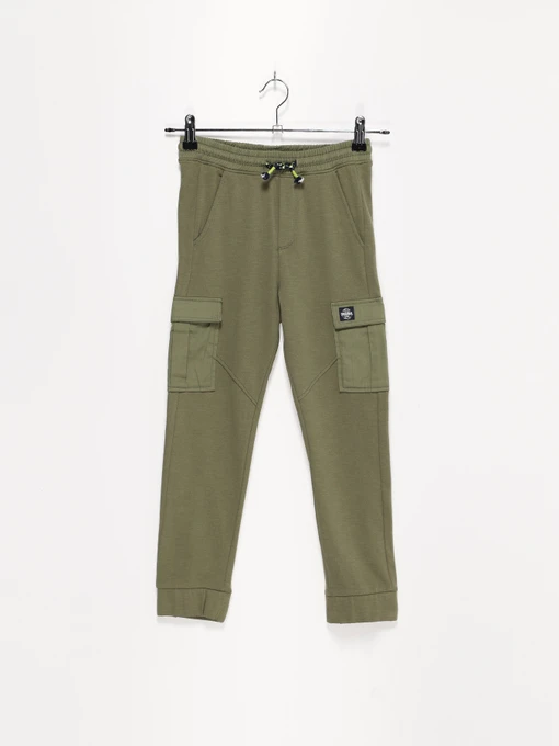 Брюки H&M модель 0934338_хакі Фото
