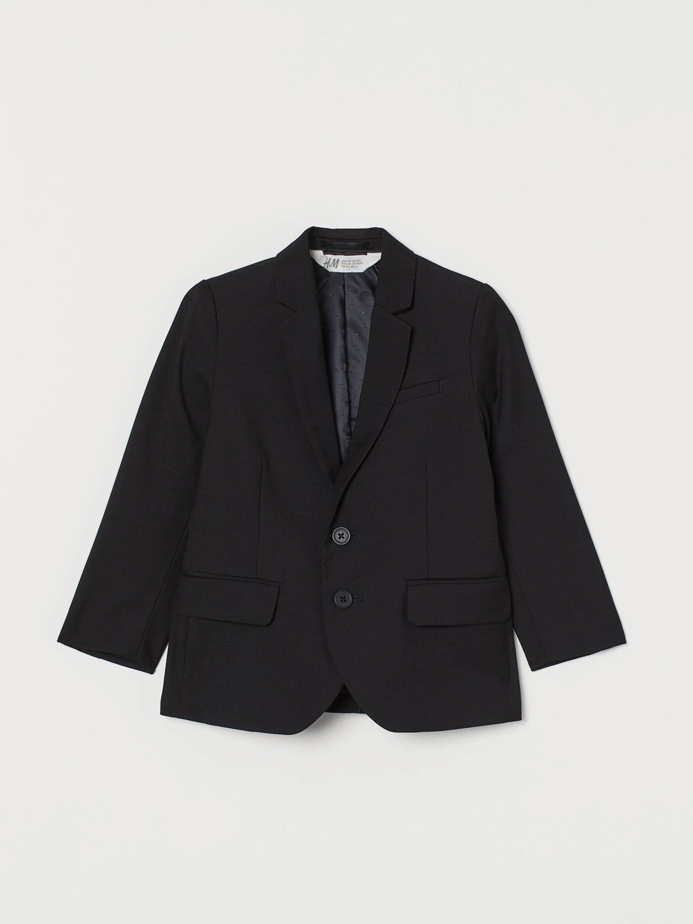 Пиджаки H&M модель 0840622_чорний Пиджаки H&M модель 0840622_чорний Фото
