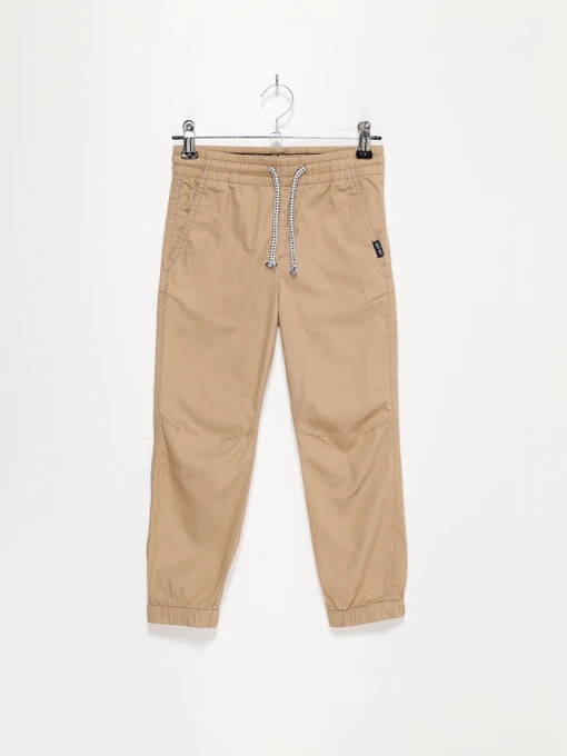 Брюки H&M модель 0934481_бежевий Фото
