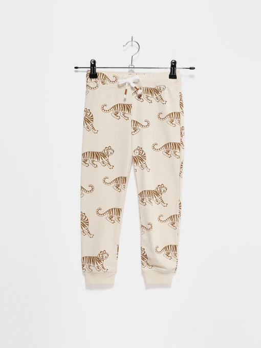 Брюки H&M модель 0936549_с.бежевий комб. Фото