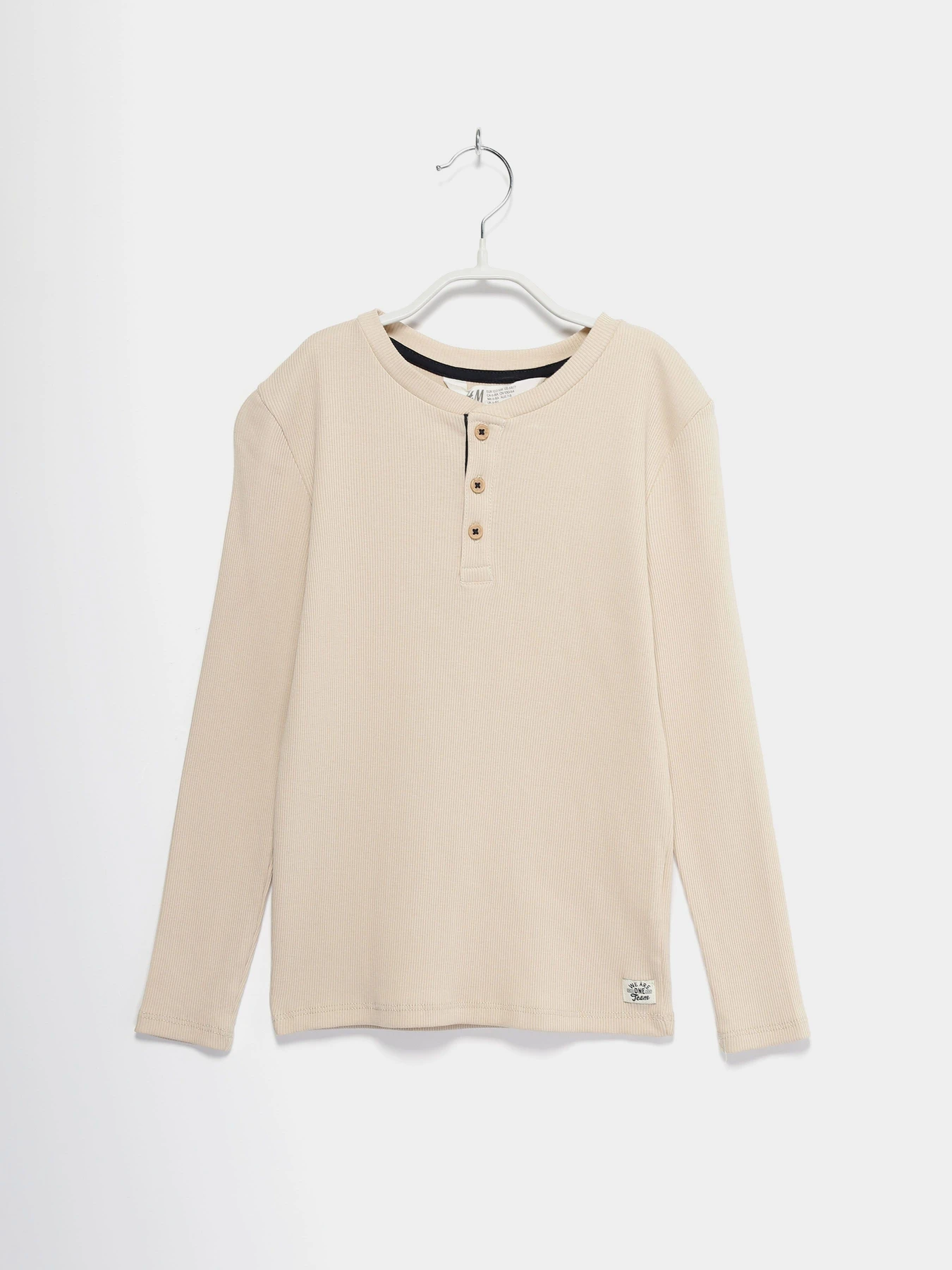Худи и свитшоты H&M модель 0937356_бежевий Фото