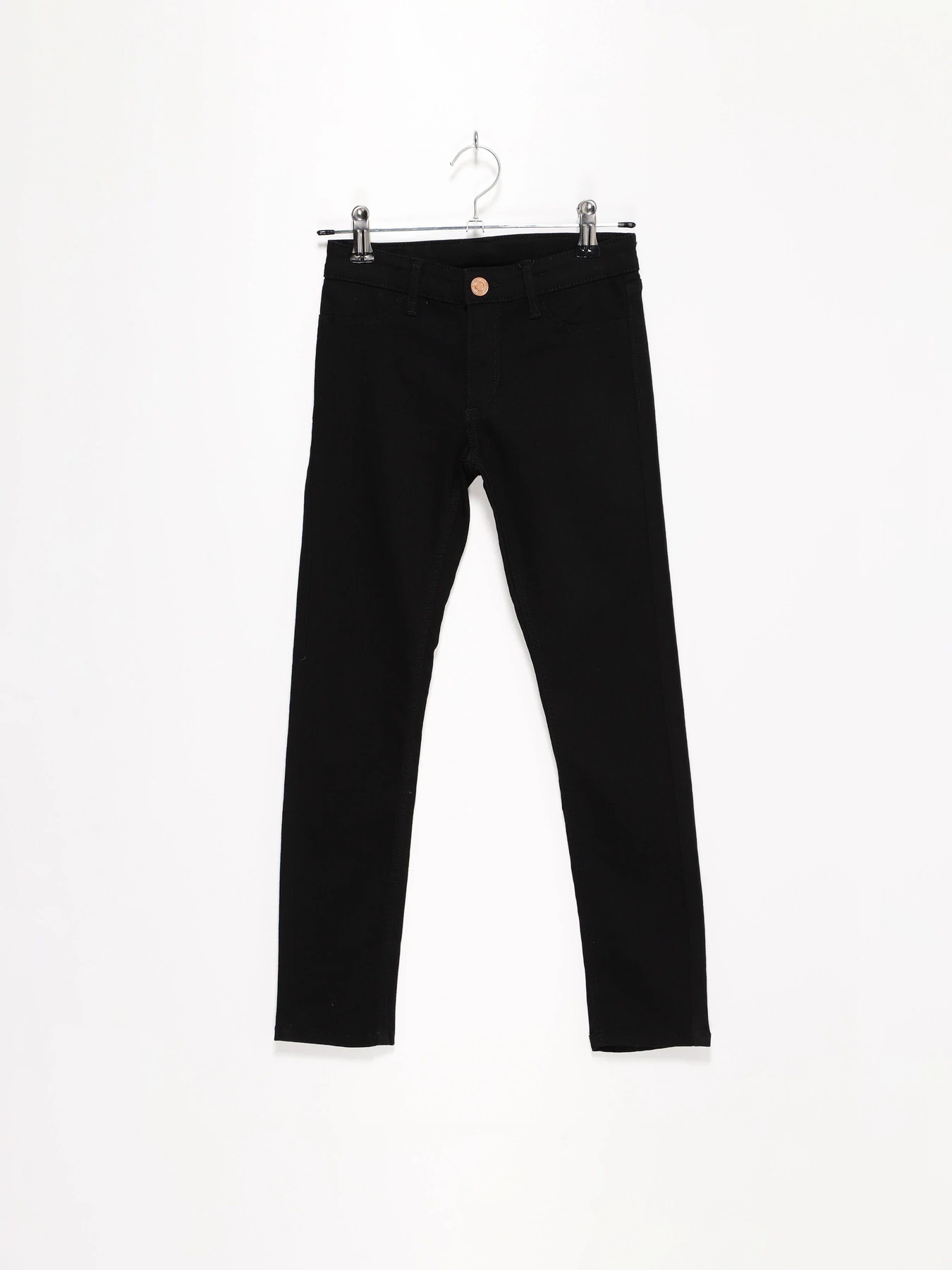 Брюки H&M модель 0947413_чорний Фото