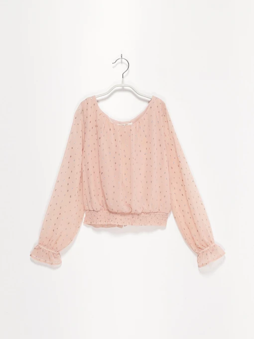 Рубашки H&M модель 0947779_с.рожевий Фото