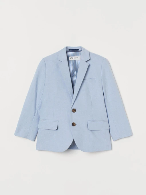 Пиджаки H&M модель 0632225_блакитний Фото