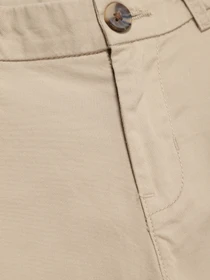 Брюки H&M модель 0961643_бежевий Фото