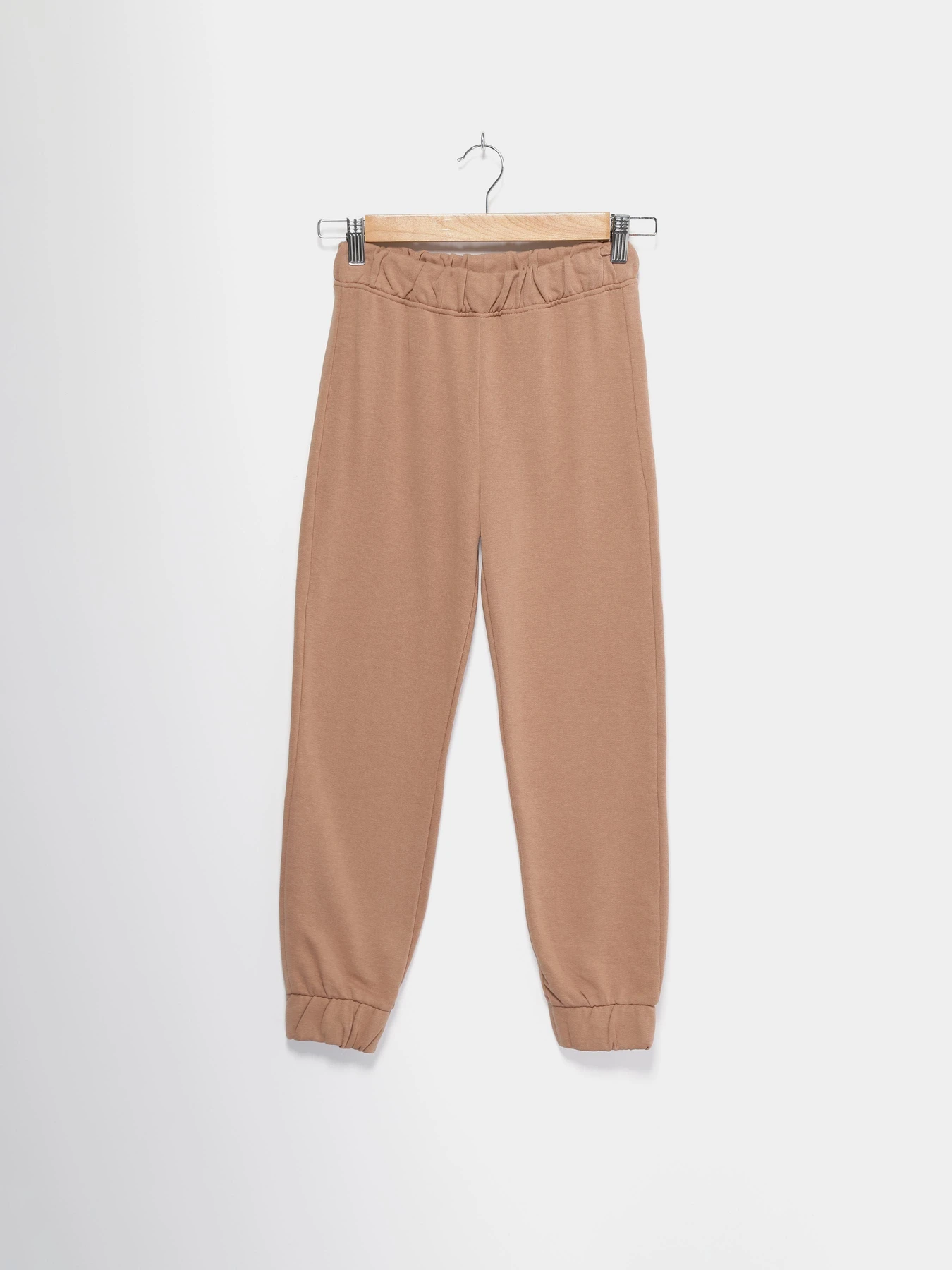 Брюки H&M модель 0966261_бежевий Брюки H&M модель 0966261_бежевий Фото