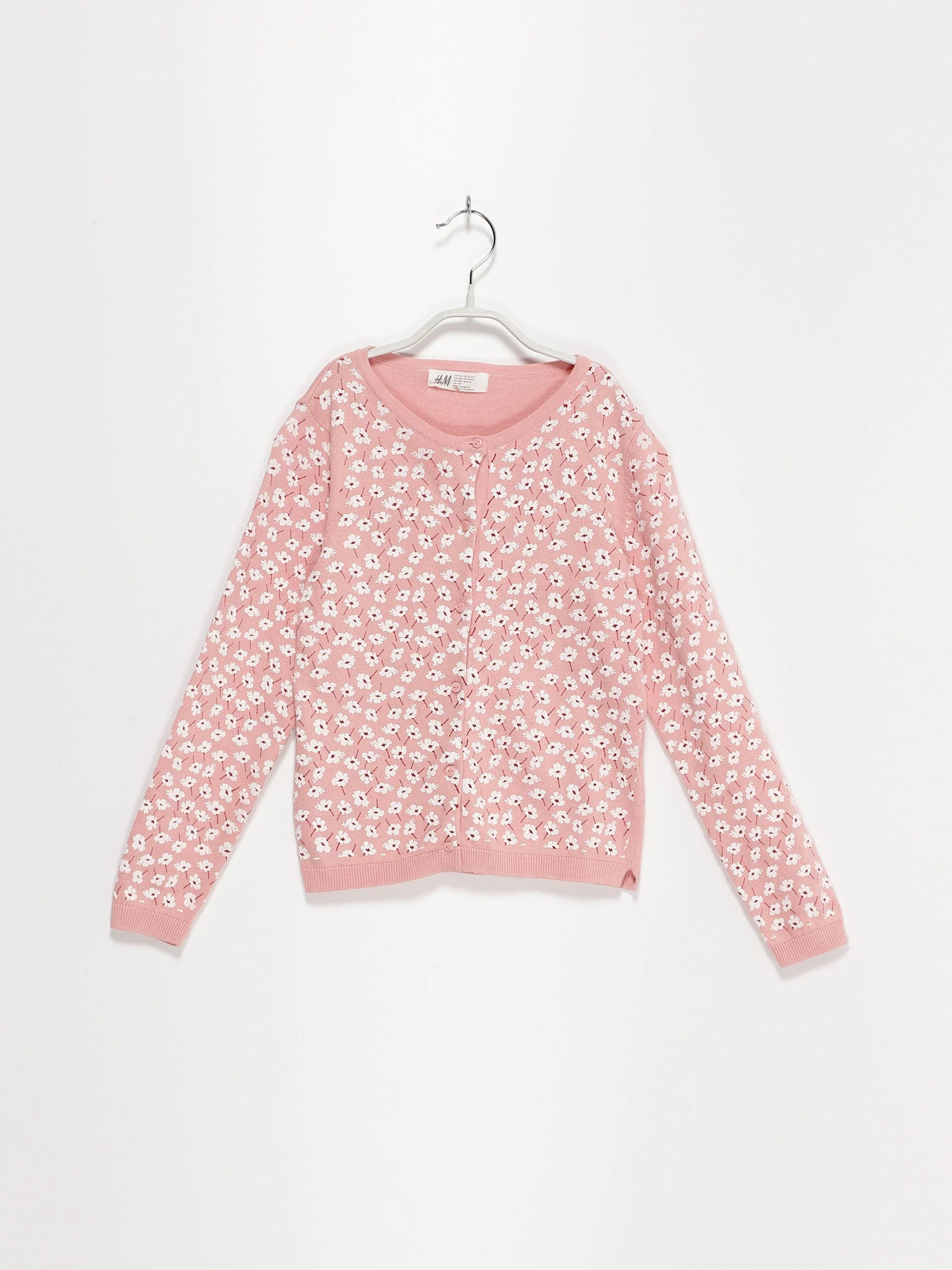 Свитры и кардиганы H&M модель 0977467_рожевий комб. Свитры и кардиганы H&M модель 0977467_рожевий комб. Фото