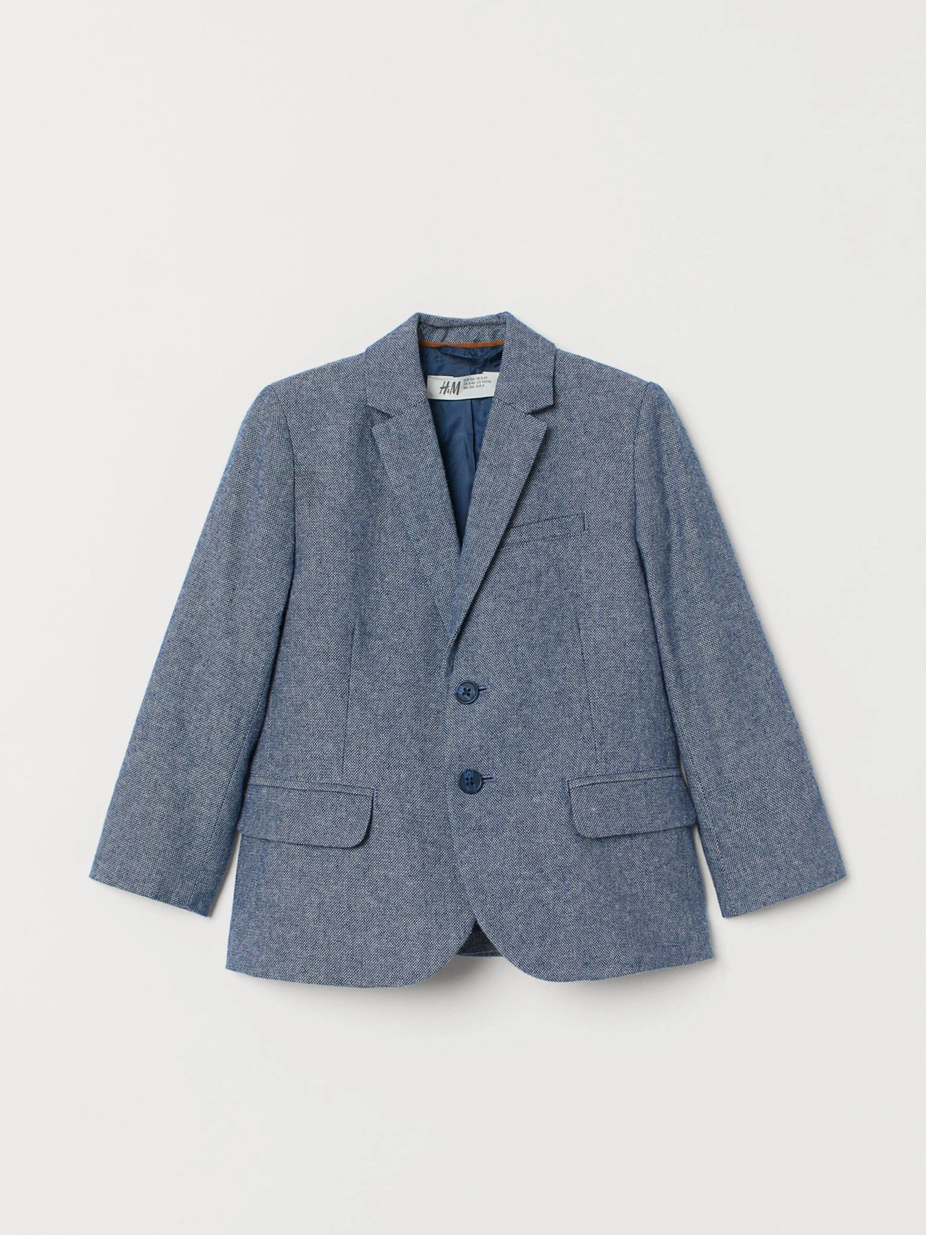 Пиджаки H&M модель 0755714_синій комб. Пиджаки H&M модель 0755714_синій комб. Фото