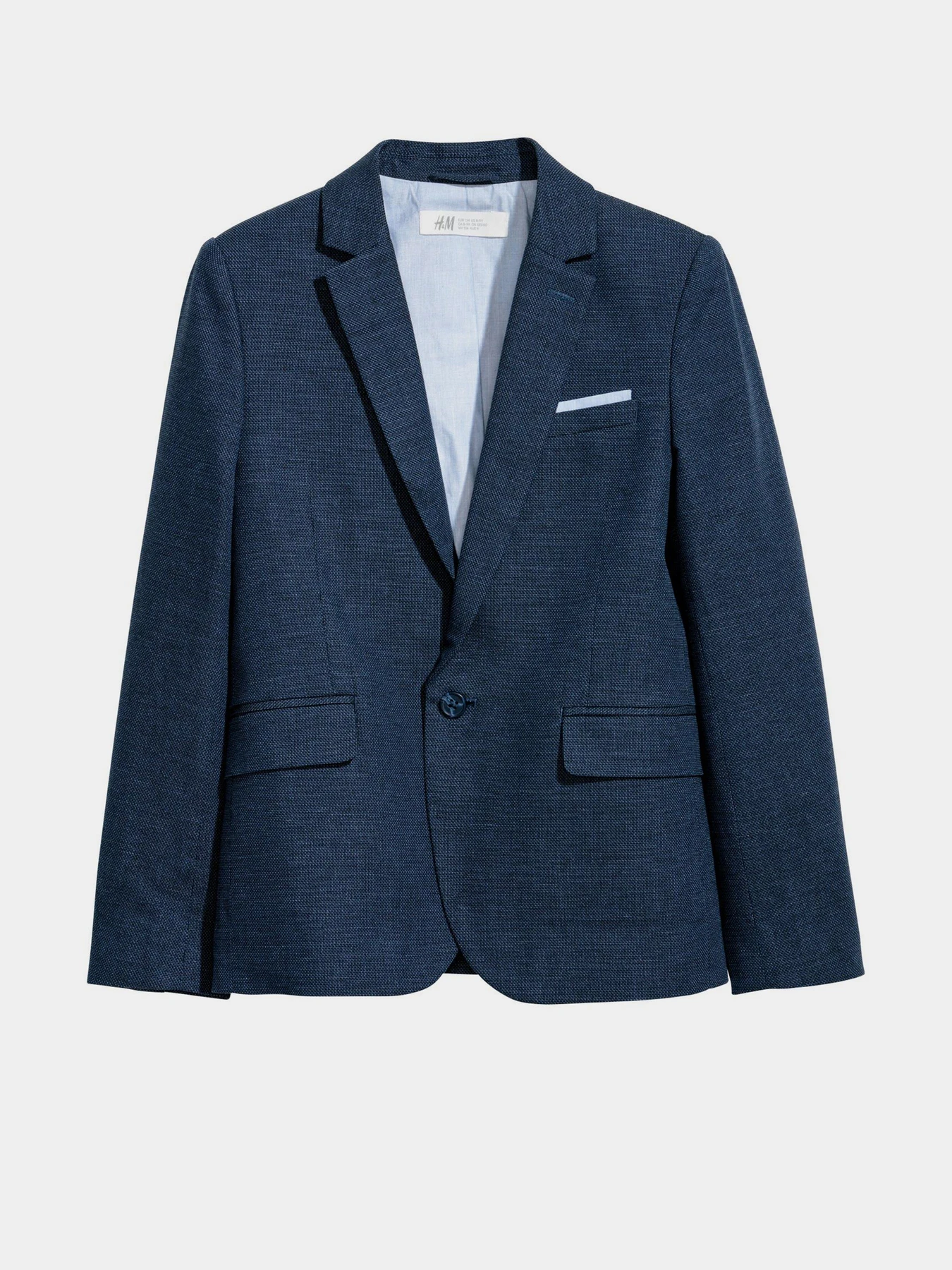 Пиджаки H&M модель 0579167_т.синій комб. Фото