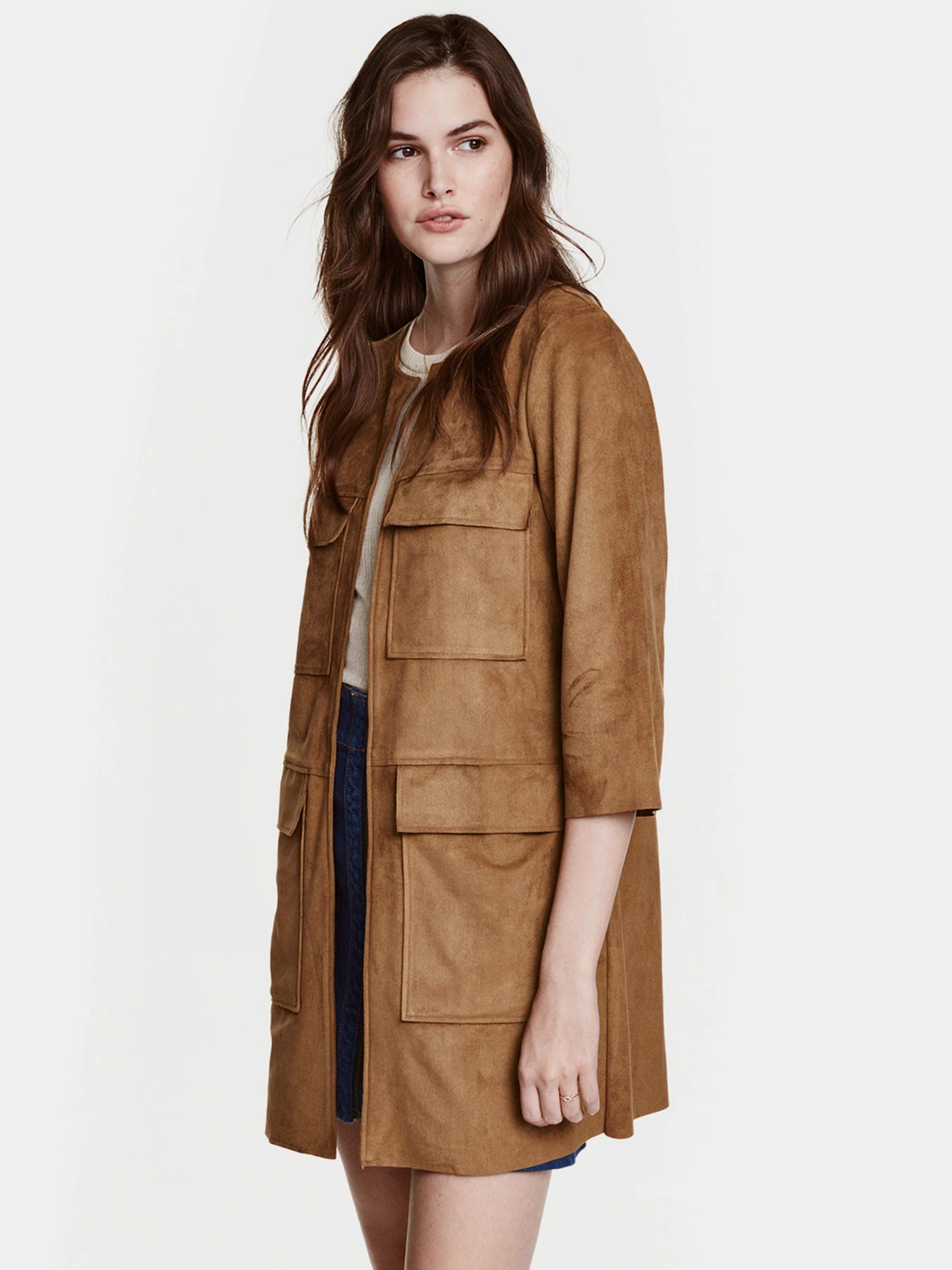 Свитры и кардиганы H&M модель 0400945_коричневий Свитры и кардиганы H&M модель 0400945_коричневий Фото