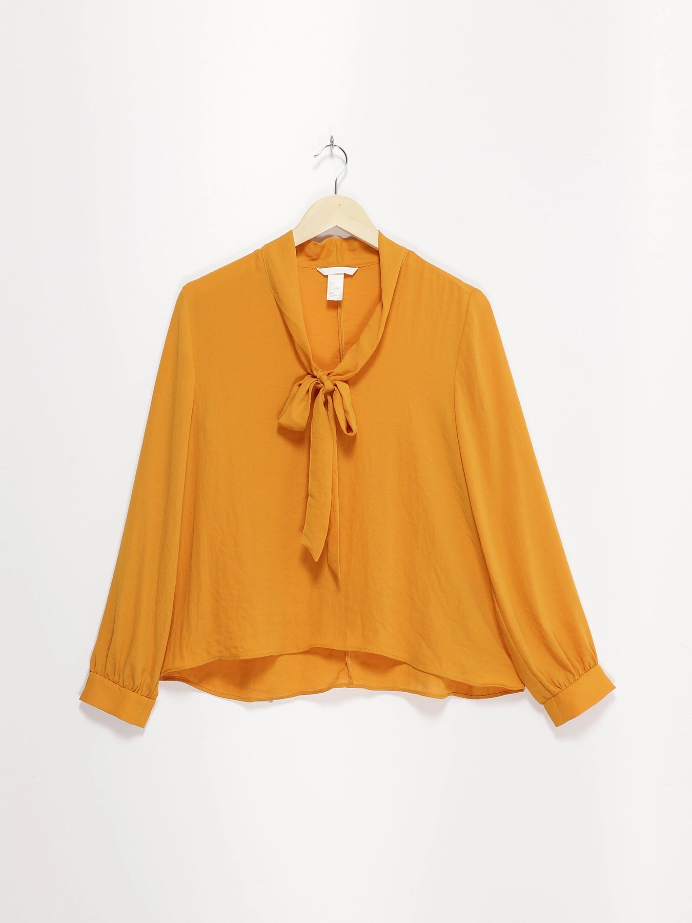 Рубашки H&M модель 0401479_гірчичний Фото