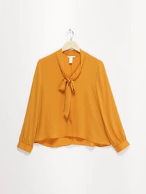 Рубашки H&M модель 0401479_гірчичний Фото