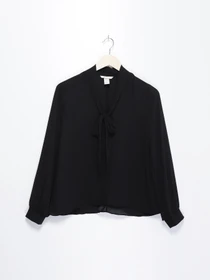Рубашки H&M модель 0401479_чорний Фото