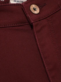 Брюки H&M модель 0405604_бордовий Фото