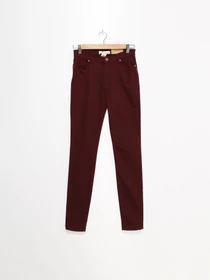 Брюки H&M модель 0405604_бордовий Фото