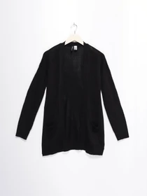 Свитры и кардиганы H&M модель 0408950_чорний Фото
