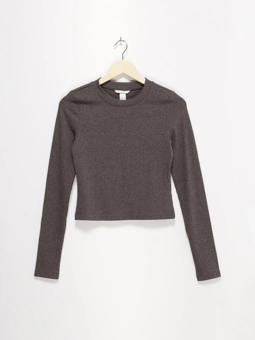 Худі та світшоти H&M модель 0412131_сірий Фото