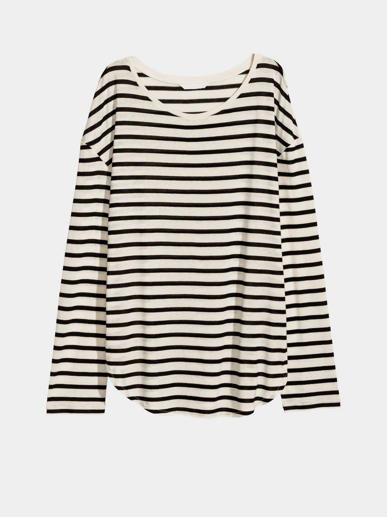 Худі та світшоти H&M модель 0599963_білий з чорним Фото
