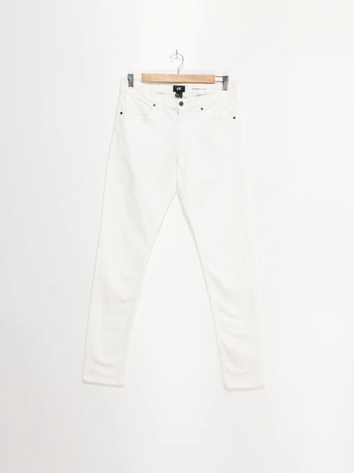 Джинсы H&M модель 0416157_білий Фото