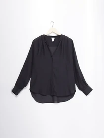 Рубашки H&M модель 0420029_т.синій Фото