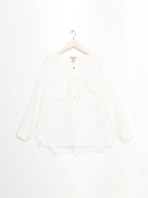 Рубашки H&M модель 0421044_білий Фото