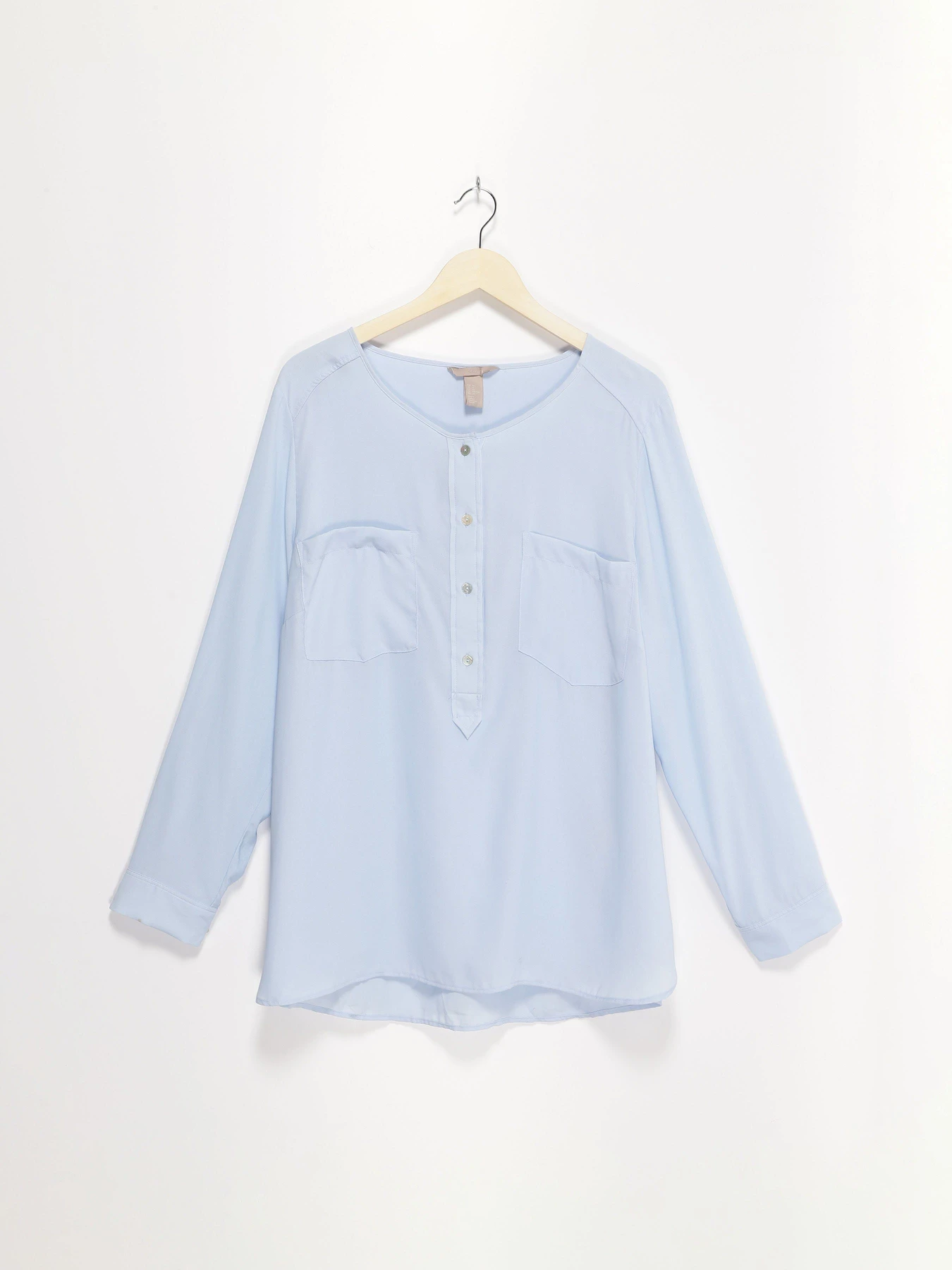 Рубашки H&M модель 0421044_с.синій Рубашки H&M модель 0421044_с.синій Фото