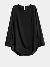 Рубашки H&M модель 0421249_чорний Фото