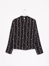 Рубашки H&M модель 0607392_чорний комб. Фото