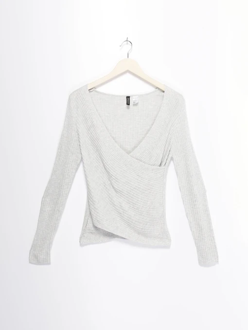Худі та світшоти H&M модель 0425791_с.сірий Фото
