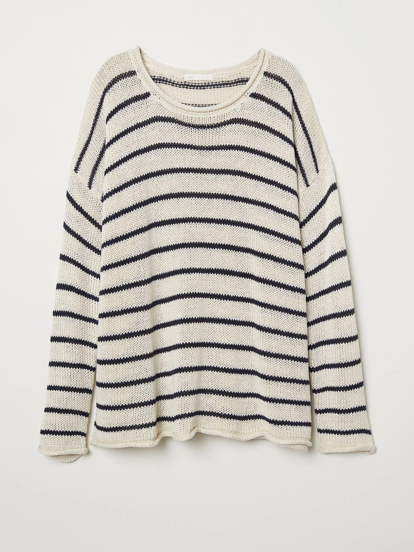 Свитры и кардиганы H&M модель 0610274_молочний з чорним Фото