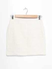 Юбки H&M модель 0426230_молочний Фото