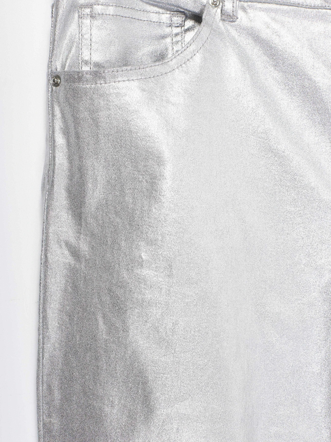 Брюки H&M модель 0428517_срібний Фото