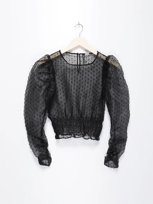 Рубашки H&M модель 0430554_чорний Фото