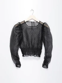 Рубашки H&M модель 0430554_чорний Фото