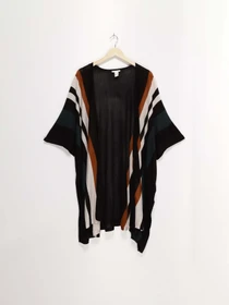 Свитры и кардиганы H&M модель 0437542_чорний комб. Фото