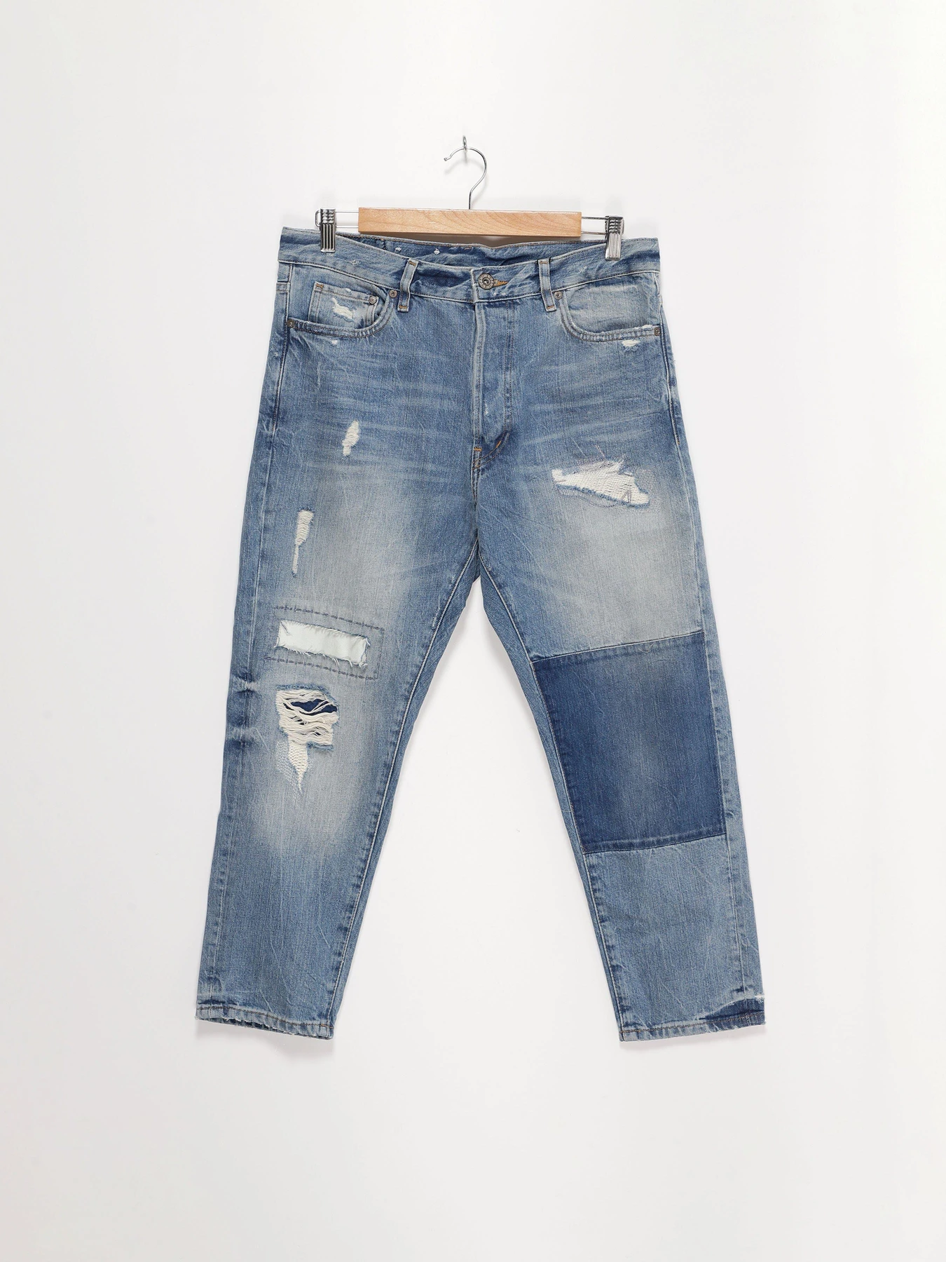 Джинсы H&M модель 0437873_с.синій Фото