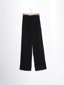 Брюки H&M модель 0438083_чорний Фото