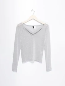 Худі та світшоти H&M модель 0440121_с.сірий Фото