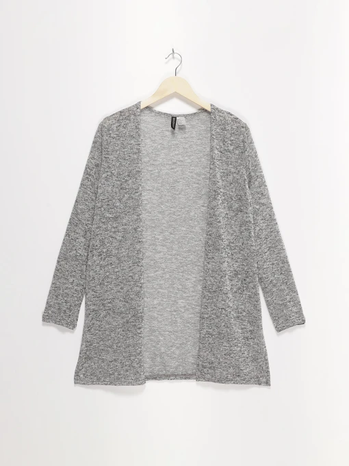 Свитры и кардиганы H&M модель 0446224_сірий комб. Фото