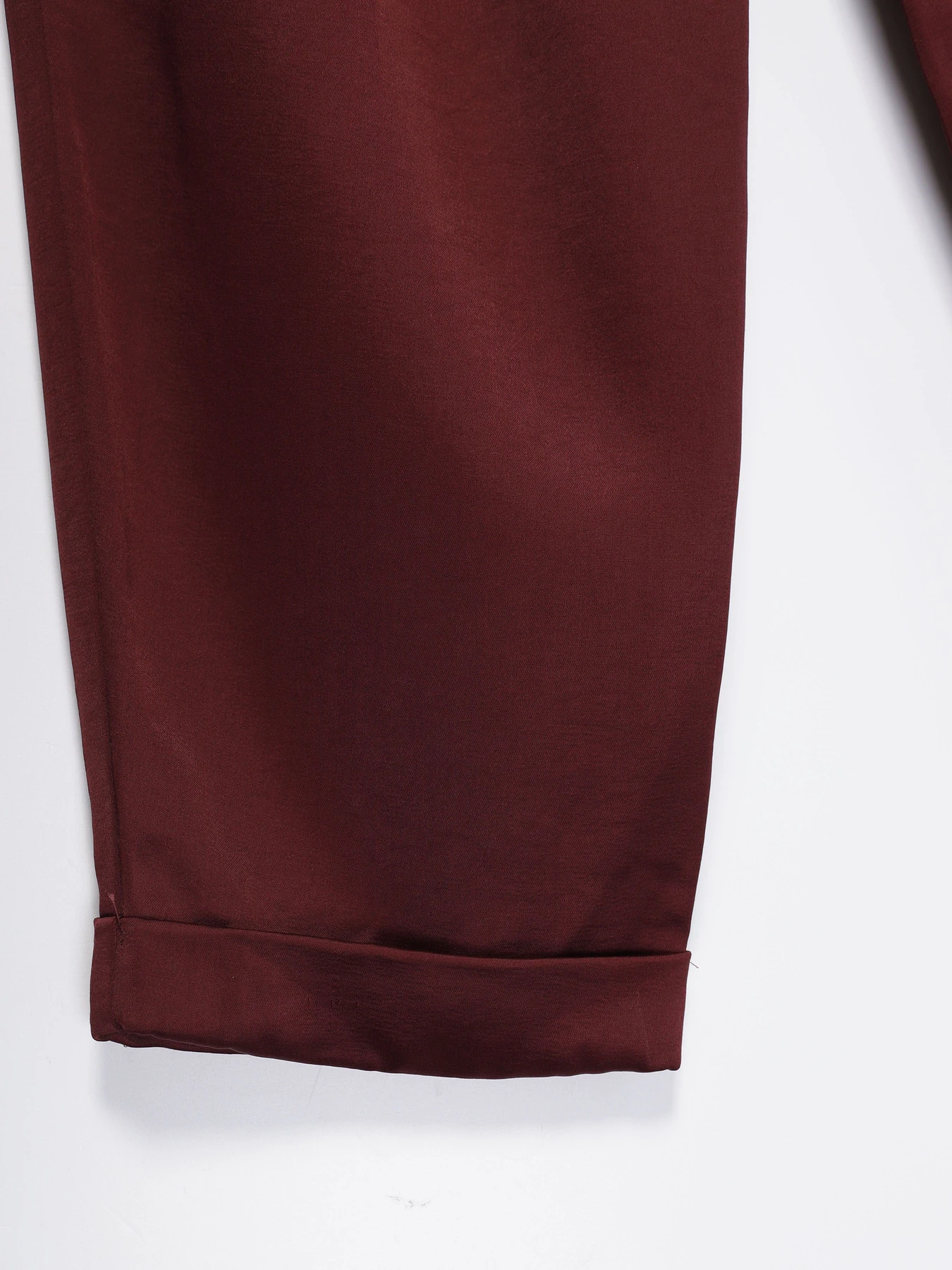 Брюки H&M модель 0449923_т.бордовий Брюки H&M модель 0449923_т.бордовий Фото
