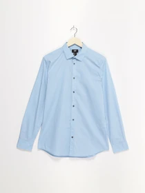 Рубашки H&M модель 0452244_блакитний Фото