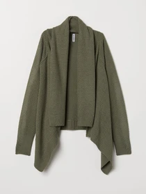Свитры и кардиганы H&M модель 0453765_зелений Фото