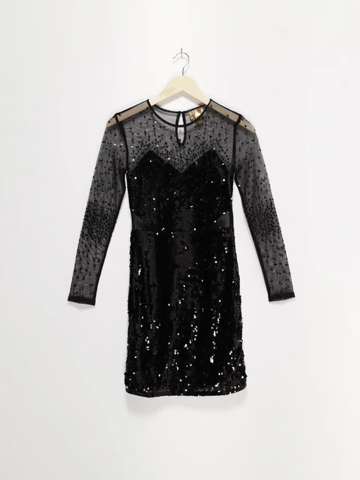 Платья H&M модель 0454219_чорний Фото