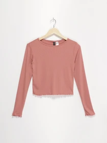 Худі та світшоти H&M модель 0456042_рожевий Фото