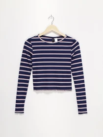 Худі та світшоти H&M модель 0456042_т.синій комб. Фото