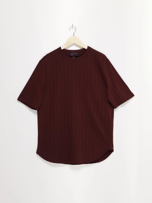 Футболки и поло H&M модель 0456207_т.бордовий Фото