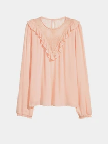 Рубашки H&M модель 0457449_с.персиковий Фото