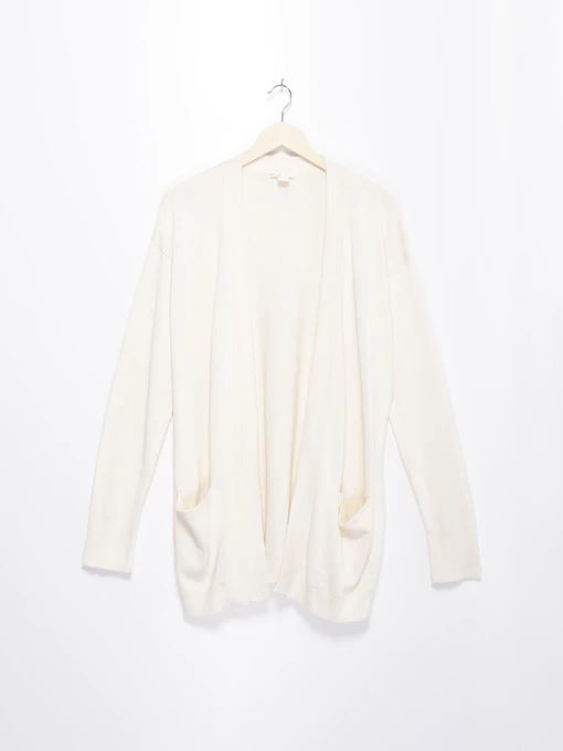 Свитры и кардиганы H&M модель 0460302_білий Фото