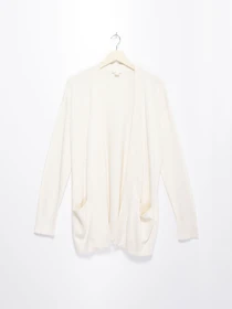 Свитры и кардиганы H&M модель 0460302_білий Фото