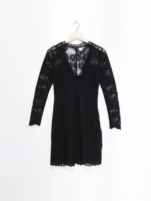 Платья H&M модель 0464541_чорний Фото